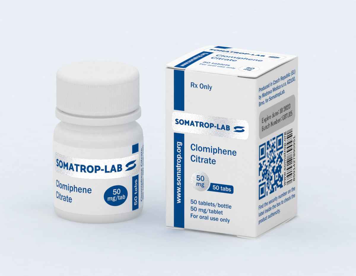 Citrate de clomifène 50 comprimés/50 mg/comprimé