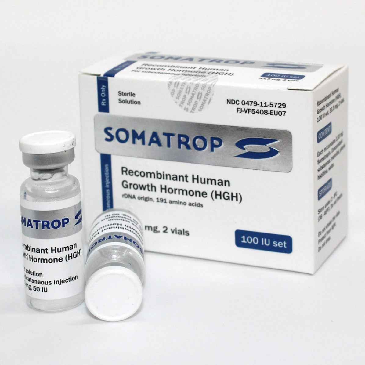 HGH Somatropin / Flüssig 50IUx2vials/100 IU