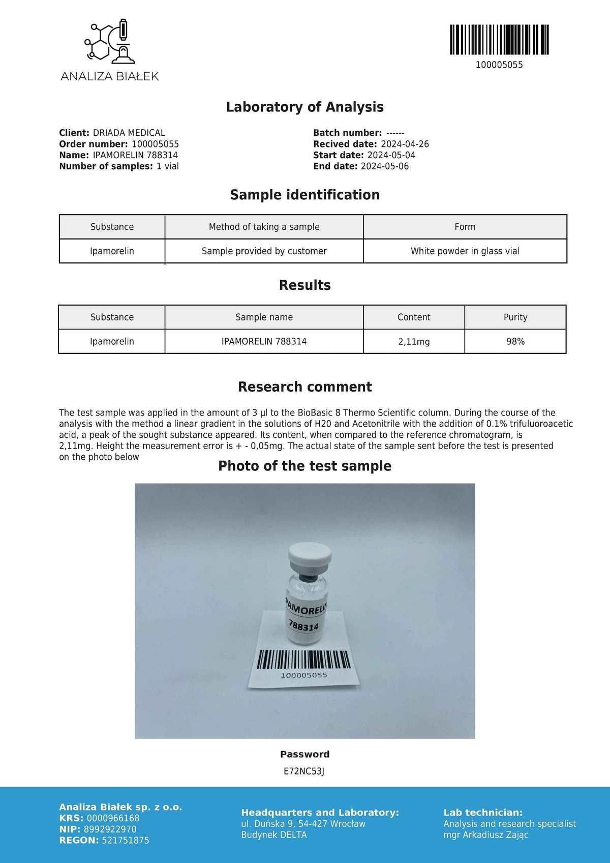 Ipamorelin 2mg