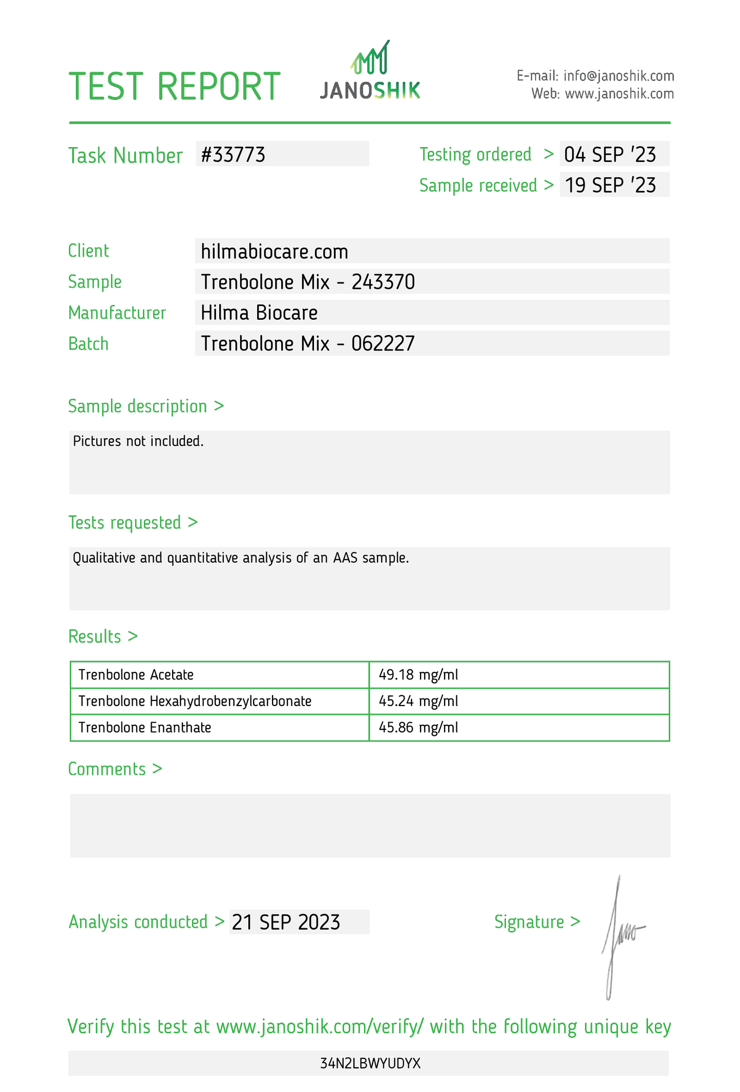 Trenbolone Mélange 10ml/150mg/ml - STERO.ME