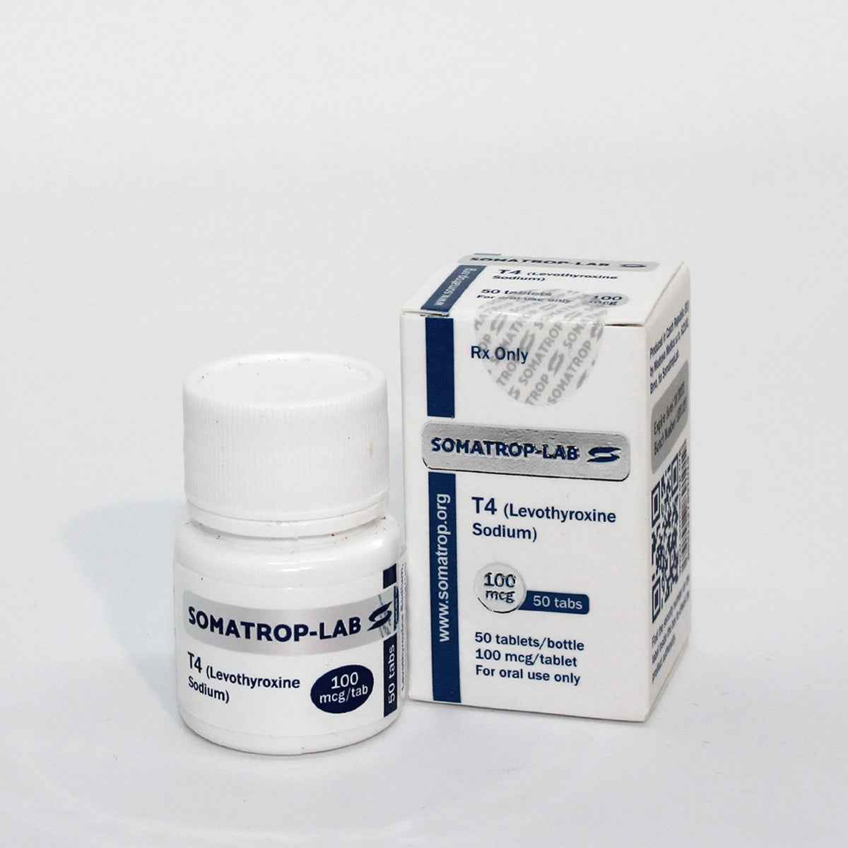 T4 (lévothyroxine sodique) 50 comprimés/100 mcg/comprimé