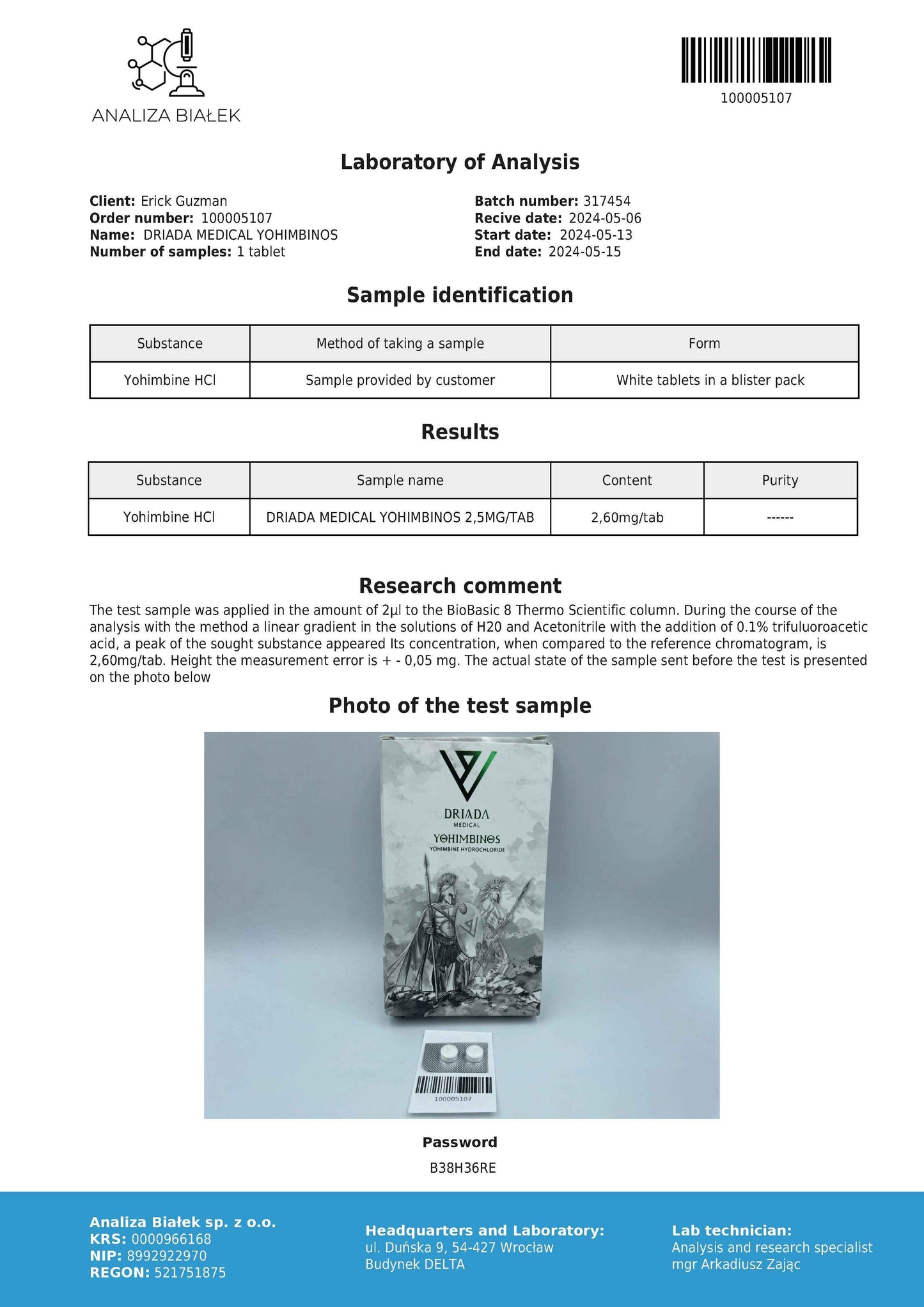 Yohimbinos (Yohimbine Hydrochloride)