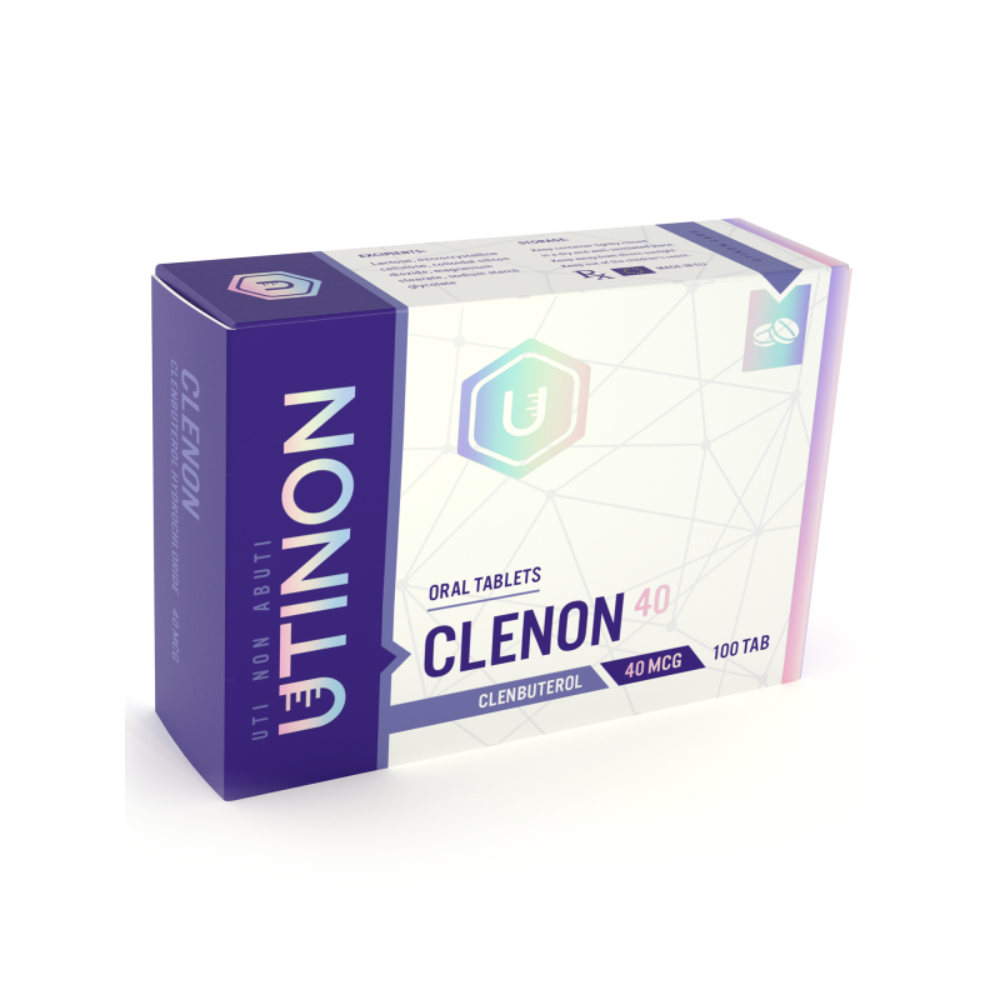 Clenon (Clenbuterol Hydrochloride) 100tabs/40mcg/tab
