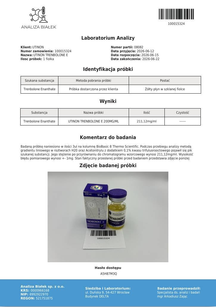 Trenbonon E (Trenbolone Enanthate) 10ml/200mg/ml
