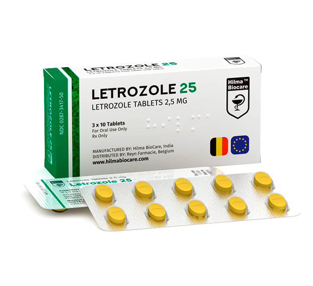 Letrozole 25 30tabs/2,5mg/tab