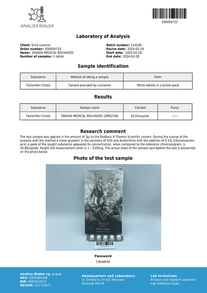 Nolvados 10 mg (Tamoxifen citrat)