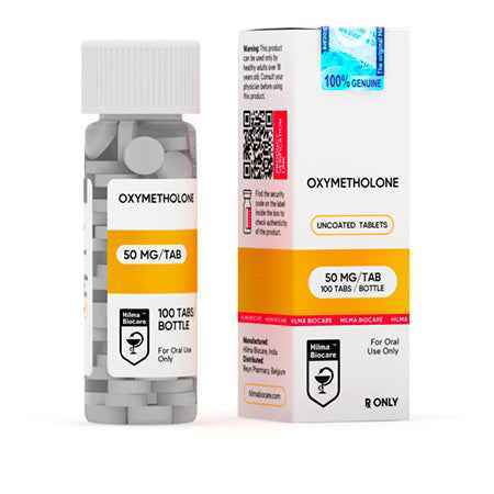 Oxymetholone 100tabs/50mg/tab